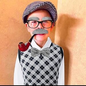 Kids Argyle Sweater Vest Costume